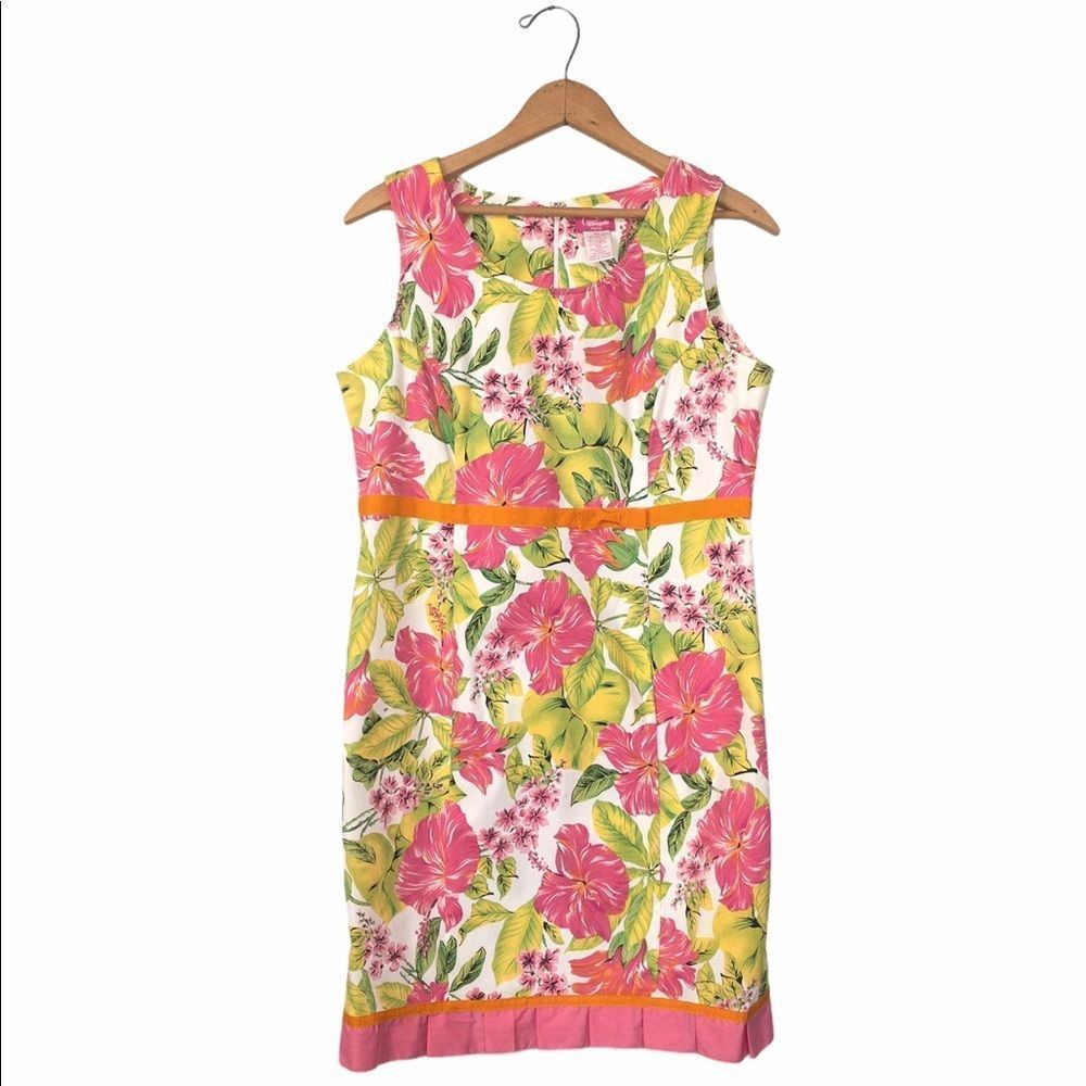 Pappagallo Floral Sheath Dress - Picture 1 of 6